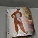 EraSpooky Christmas Reindeer Adult Costume Unisex Deer Animal Onesie Party Jumpsuit Medium