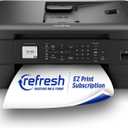 Brother MFC-J1010DW Wireless Color Inkjet All-in-One Printer, Duplex Printing, Mobile & Cloud Print, Compact Design, 1.8" Color Display, Works with Alexa