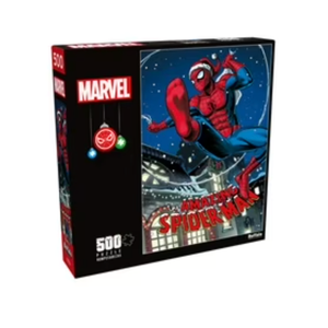 Buffalo Games Marvel The Amazing Spider-Man 500-Piece Interlocking Jigsaw Puzzle for Adults Ages 14+