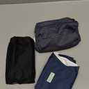 wegreeco Washable Dog Diapers - Washable Male Dog Belly Wrap - Pack of 3 - (Black, Charcoal, Navy, Medium)