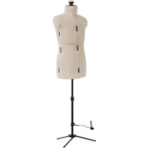 Dritz Little Double Adjustable Dress Form - Child Sizes US S-XL - Children's Clothing Mannequin for Sewing and Draping - Pinnable Sewing Mannequin with 13 Dials for Fitting + 360 Hem Guide