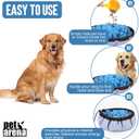 PET ARENA Snuffle Mat for Dogs - Adjustable Interactive Puzzle Toy for Large & Small Breed Slow Feeder for Mental Stimulation & Stress Relief Encourages Natural Foraging Ideal for Indoor & Outdoor Use
