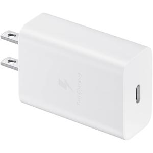 SAMSUNG 15W Wall Charger Type C (USB-C Cable Included), White