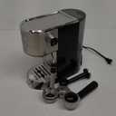 KRUPS Stainless Steel Espresso Machine: 15-Bar Pump Pressure, Milk Frother for Cappuccino and Latte, Fast Pre-Heat, 2-Cup Capacity, Cup Warmer, Easy Cleaning, 1350W, Silver