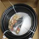 CheeMuii 3/8 Brass DOT Air Fittings With 32.8FT 3/8" DOT Air Line Kit Quick Connect DOT Air Line Fittings and PA12 Pneumatic Tubing for Semi Truck Trailer or Industrial Air System