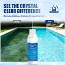 Swimming Pool Purifier, Pool Purifier, Pro Pool Water Purifier Liquid, Keeps Water Crystal Clear & Removes Cloudiness, for Inground Pools & Above Ground Pools