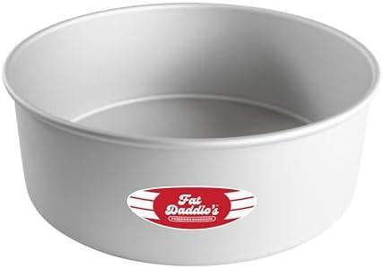 Fat Daddio's Round Cake Pan, 11 x 4 Inch, Silver