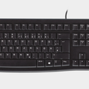 K120 Corded Keyboard
Plug-and-Play USB Keyboard
