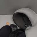 TALLGO Travel Pillow, Best Memory Foam Neck Pillow Head Support Soft Pillow for Sleeping Rest, Airplane Car & Home Use (1Grey)