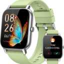 Smart Watches for Men Women(Answer/Make Call), Fitness Tracker Watch with Activity Counter/Sleep Monitor/ 110+ Sports Modes,Smart Watch for Android iPhone iOS Compatible (Green, 1.83)