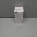 20 oz Stainless Steel Vacuum Insulated Tumbler with double-wall, lid, straw, and straw brush suitable mug for travel, coffee, juice, or water. (White)