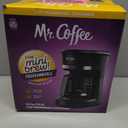 Mr. Coffee Mini Brew Switch Coffee Maker, 5-Cup Coffee Maker, Black