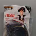 Spooktacular Creations Pirate Costume for Kids, Boys Pirate Outfit Set for Toddler Halloween Pretend Roleplay Themed Party (Medium(8-10 yrs), Brown)