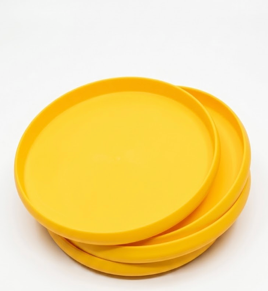 Orange Frisbee 8 inches, 4 Pack