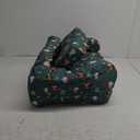 Kids Sofa, 2-in-1 Flip-Out Foam Couch, Foldable Soft Play Lounge Chair, Teal (Happy Owl)