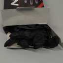 BOSS Powder Free Disposable Nitrile Gloves, 4 Mil Thickness, 100 Pair Pack, Black, Large