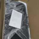 Shake Plate Vibration Exercise Machine for Lymphatic Drainage Massager & Weight Loss, 400 lbs Capacity Whole Body Vibrating Plate Workout for Women and Men (Bright Black)