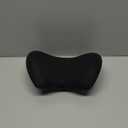 Super Comfy Car Headrest Pillow, Car Pillow for Neck Pain Relief with Adjustable Strap, 100% Memory Foam & Breathable Removable Cover, Ergonomic Design - Softness Travel Car Neck Pillow(Black, 1PC) (Model-three)