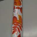 Front Door Mat,Autumn Leaves Indoor Outdoor Entrance Thanksgiving Pumpkin Welcome Doormats,Non-Slip Low Profile Entryway Mats for Porch Patio 17''x30''