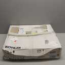 Kohler PureWash M250 Manual Elongated Bidet Toilet Seat, White, Quiet-Close Lid Prevents Slamming, Cool Water, Easy Installation with Quick-Release Hinges, Adjustable Spray Position & Pressure