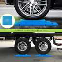 RVMATE 12 Pack RV Leveling Blocks, Heavy Duty Camper Leveling Blocks, Levelers for RVs, Reduce Trailer Movement, Trailer Leveling BlocksRV Leveling System Great for Single and Dual Wheels