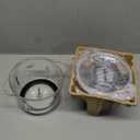 Food Processor, Facelle Meat Grinder 8-Cup Food Chopper Electric Vegetable Chopper 500W With 2L Glass Bowl & 4 Sharp Blades for Meat/Vegetable/Fruit/Nut/Baby Food