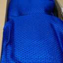 CAROMOP Car Seat Covers Premium 3D Air Mesh Cloth Full Set Washable and Breathable Automotive Vehicle Seat Covers for Cars Interior, Universal Fit for Cars, Sedans, Trucks, SUVs (Black/Blue)