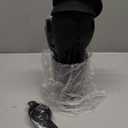 AOTHOD Silicone Cooking Utensils Set - 446F Heat Resistant Kitchen Utensils,Turner Tongs,Spatula,Spoon,Brush,Whisk,Kitchen Utensil Gadgets Tools Set for Nonstick Cookware,Dishwasher Safe (BPA Free) (Black)