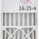 Honeywell Home 16x25x4 MERV 8, AC Furnace Air Filter, 1 PACK (CF408F1625-1PKAM)(Actual Dimensions: 15.63 x 24.75 x 4.38 in.) 1 Filter