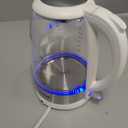 Cosori Electric Kettle, No Plastic Filter & Spout, Tea Kettle & Hot Water Boiler For Coffee & Tea, Water Heater & Teapot, Automatic Shut Off, Borosilicate glass, White, 1.7L/1500W (1.8 Quarts)