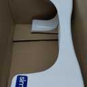 Squatty Potty Simple Curve Bathroom Toilet Stool 7" White