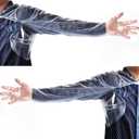 Halter Disposable Artificial Insemination Gloves Veterinary Gloves Shoulder Length Disposable Cow Palpation (Clear)