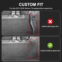 Cargo Mat & Backrest Mat for Toyota Sienna 2021-2026(Without Spare Tire)
