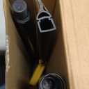 Floor Squeegee for Concrete, 30'' Large Rubber Broom for Tile, 59'' Long Handle Heavy Duty Water Wiper for Garage, Deck (Yellow)