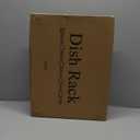 SNTD Dish Drying Rack - Extendable Dish Rack, Large Sink Drying Dish Drainer for Kitchen Counter, Stainless Steel Dish Strainer with Utensil Holder (Black)