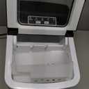 Frigidaire 26 Lbs per Day Portable Compact Maker, Ice Making Machine, Black Stainless, Medium