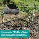 10 FT Soaker Hose 1/2" Heavy Duty Garden Hose to Save 70% Water Drip Irrigation Kit for Lawn/Yard Landscaping Beds (10FT)