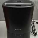 Honeywell Easy-to-Care Filter Free Warm Mist Humidifier, Medium Rooms, 1.5 Gallon Tank  Humidistat for Bedroom, Home or Office Black