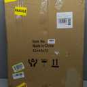 Floral Wall Art in Neutral White Color Modern Abstract Canvas Painting Large Home Decor Framed Boho Artwork Dahlia Flower Picture for Living Room Bathroom Bedroom Home Office