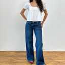 Mxiqqpltky Lace Trim Crop Tops for Women Y2k Fairy Grunge Tee Tops Cap Sleeve Low Cut Slim Fit Aesthetic Babydoll Tee Shirt (White, L)