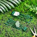 Qualirey 8 Pcs Outdoor Gopher Trap Easy Set Mole Trap Weather Resistant Gopher Killer Vole Killer for Lawn Garden Farm (Green)