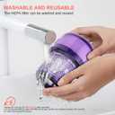 SV16 SV29 Dust bin Sealing Ring and Filter Compatible with Dyson Outsize V11 SV16 SV29/Absolute/Plus/Gen 5/Extra 970423-01 970422-01 Canister Replacement Parts