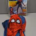 MARVEL Spider-Man Official Adult Deluxe Zentai Halloween Costume - Stretch Spandex with Hidden Zippers and Wrist Slits XL