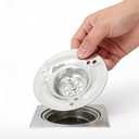 5 x ZPUFAW 2 Pack of Bathtub Drain Hair Catcher, Shower Drain Hair Catcher Shower Drain Strainer Easy Clean