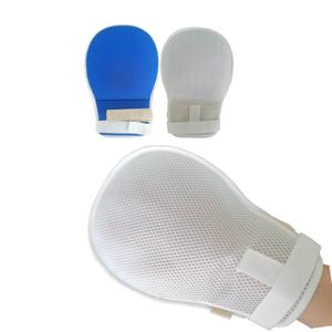 Lmaray Dementia Restraint Gloves 2 Pack, Breathable Anti Scratch Mitts for Elderly Patients, Safety Control Gloves for Adults