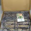 Garden Fence, 22 in(H) x 10.83 ft(L) Arched Rustproof Metal No Dig Fence Garden Fence Border, Ground Stake Animal Barrier Fence for Rabbit Dog, Outdoor Decor for Yard & Patio 10 Panels