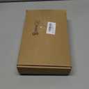 Spiareal 4 Pcs 35 Inch Christmas Village Accessories Christmas Village Fence Xmas Miniature Wood Decorative Garden Picket Fence with 4 Pcs 9.84 ft LED Light Dollhouse Landscape (Brown)