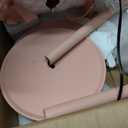 Pink Flower Floor Lamp with Table, Adjustable Floral Standing Lamp for Girl