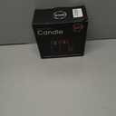 VEEKI Flameless Candles Light, Set of 2 6"x3" Flickering Christmas Flameless Candles with Remote & Timer, Dimmable Real Wax Pillar Candles Battery Operated, Green Candles for Home Xmas Decor (Green)