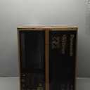 Panasonic NN-SB438S Compact Microwave Oven, 0.9 cft, Black Stainless Steel